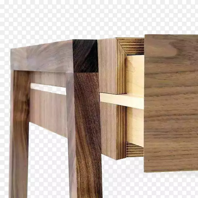 桌子床头柜家具桌子.榫结构木桌