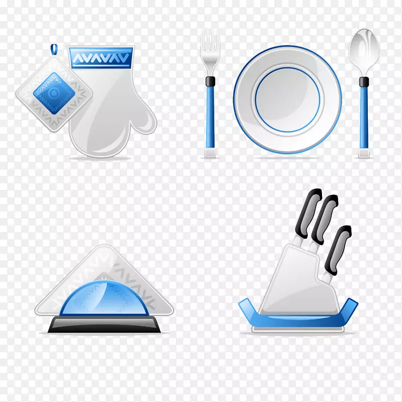 厨具家用电器图标-厨具图标