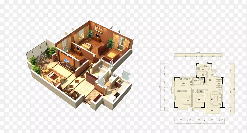 三维计算机图形、房屋画家和室内设计师室内设计服务设计师立体镜.3D透视视图尺寸图