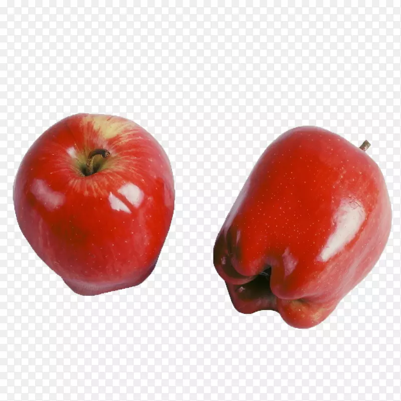 番茄苹果水果-3D卡通水果图片