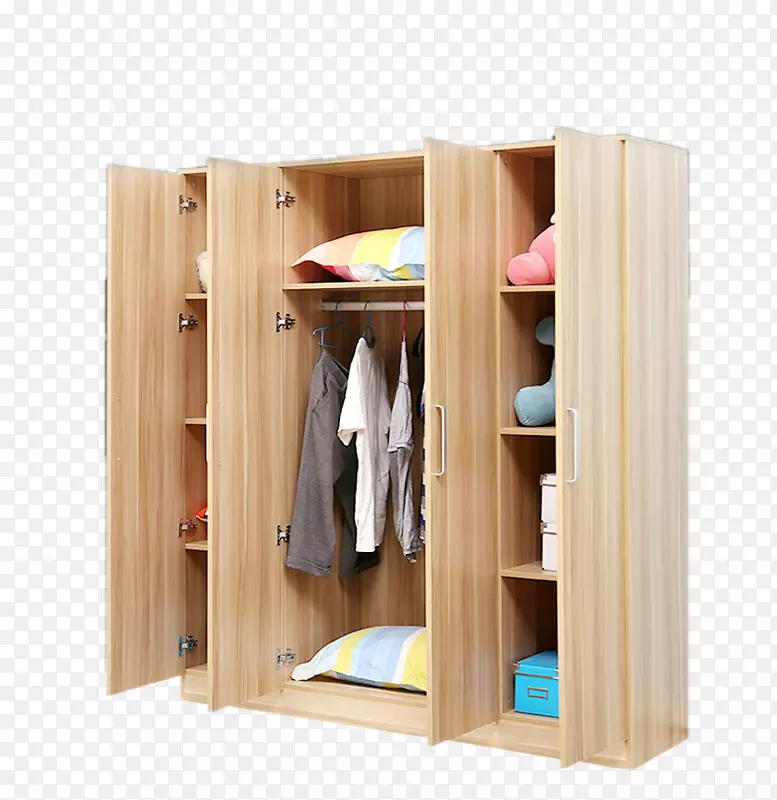 衣柜Garderob门壁橱木料实木衣柜四