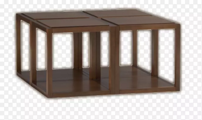 咖啡桌角广场公司-木制咖啡桌