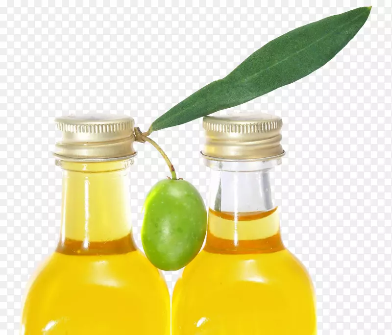 橄榄油植物油摄影.2瓶绿枣植物油