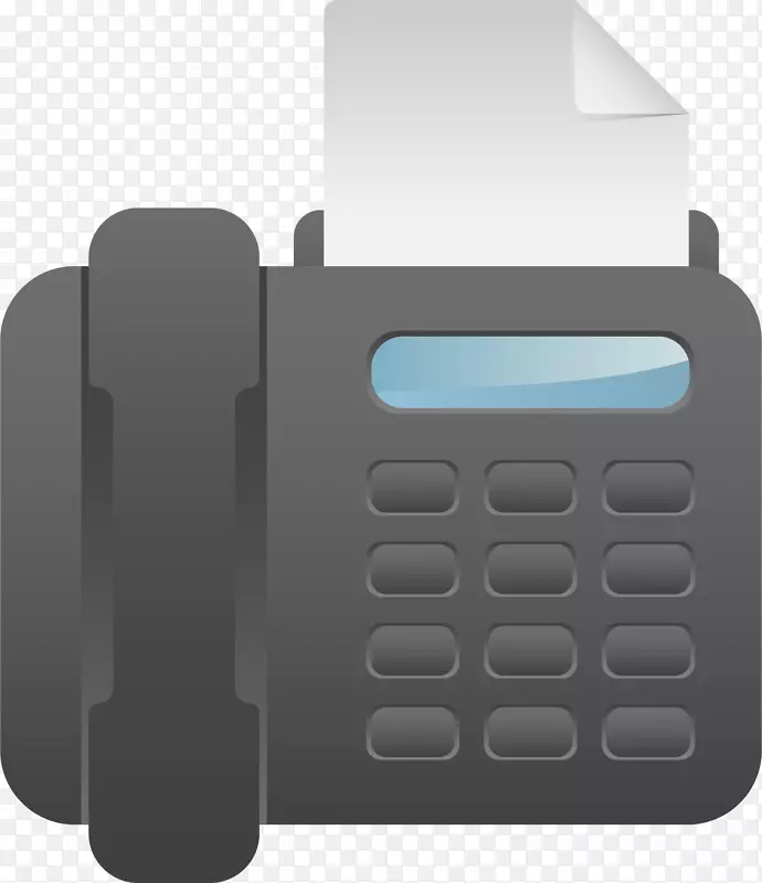 传真电话图标-电话PNG材料