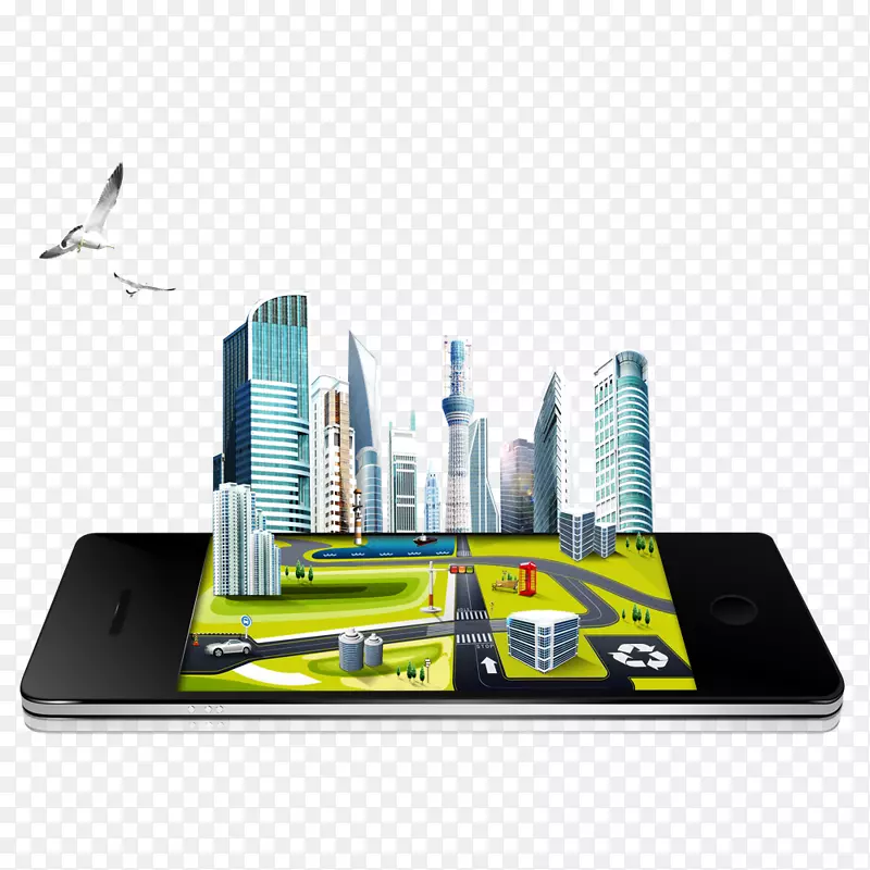 大众帕萨特手机Android广告-城市电话