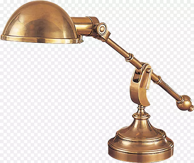 黄铜灯罩照明灯具.水晶灯家具模型