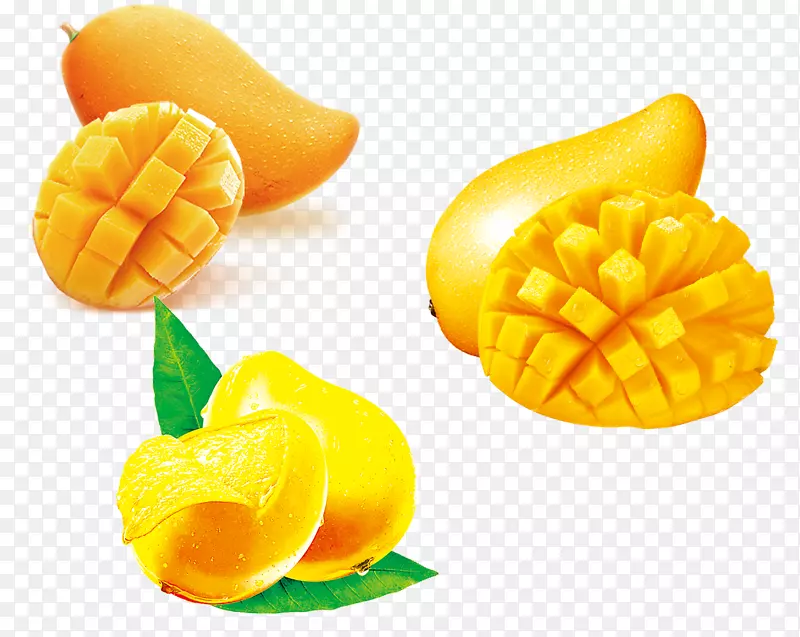 果汁芒果夹艺术.芒果图案