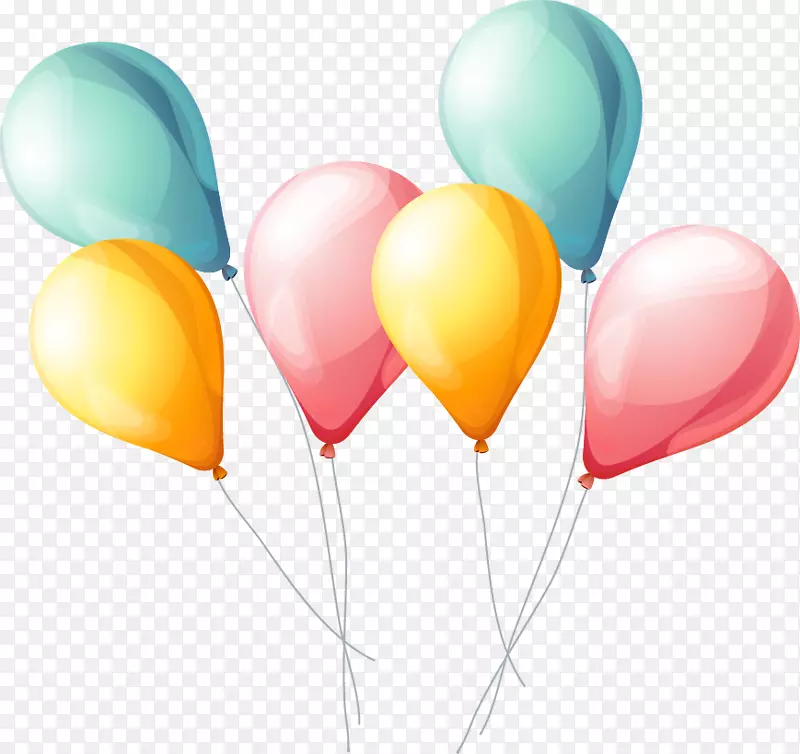 气球-宣传气球PNG彩色材料
