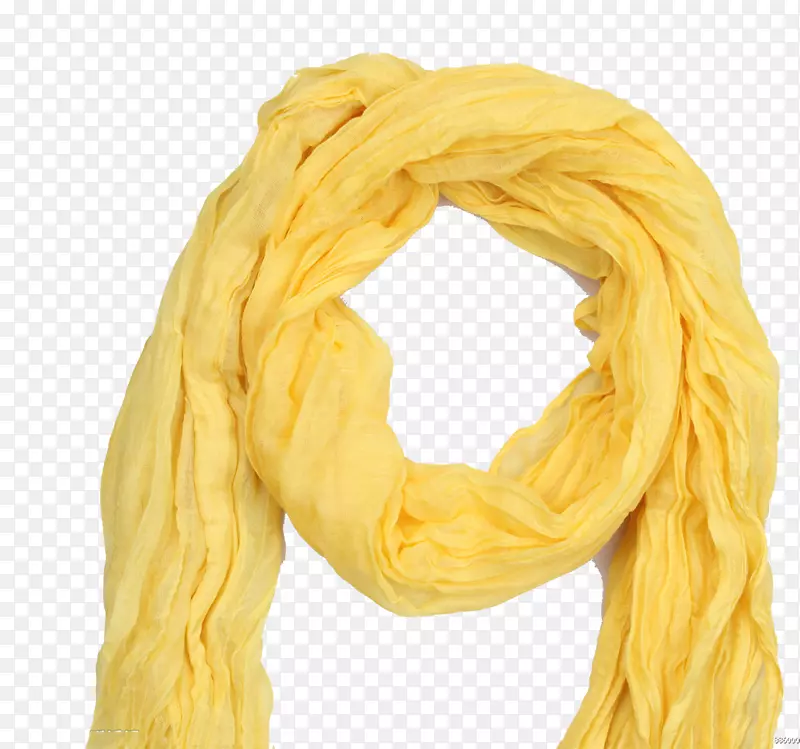 黄围巾-芒果黄围巾
