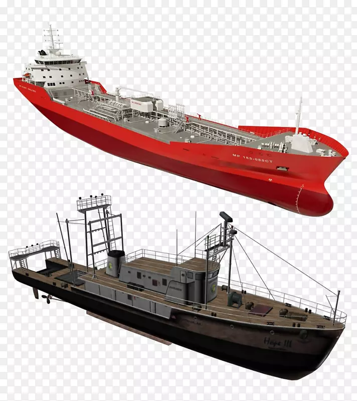 油轮、化学品油轮、船舶吃水.模型船