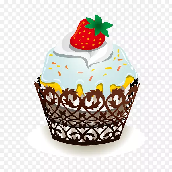生日蛋糕纸杯蛋糕结婚邀请函巧克力摩丝材料