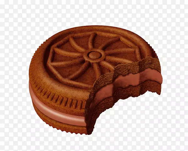 饼干怪物巧克力饼干手绘巧克力饼干三明治