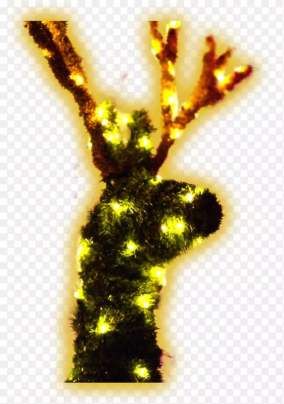鹿圣诞装饰-圣诞装饰，淘宝创意，装饰，鹿效果