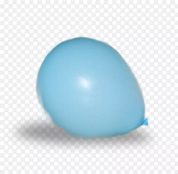蓝色气球-蓝色气球PNG材料