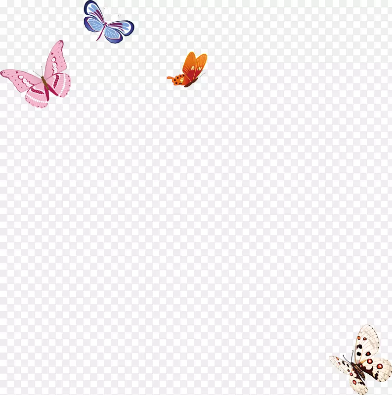 蝴蝶设计师-蝴蝶飘浮，淘宝创意，蝴蝶