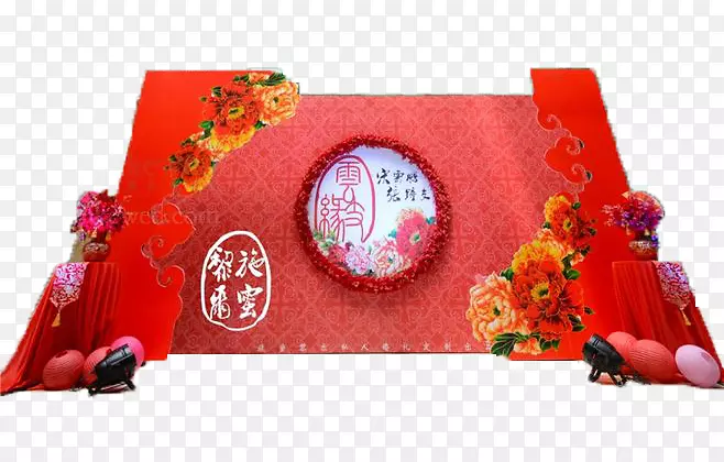 婚礼-结婚背景