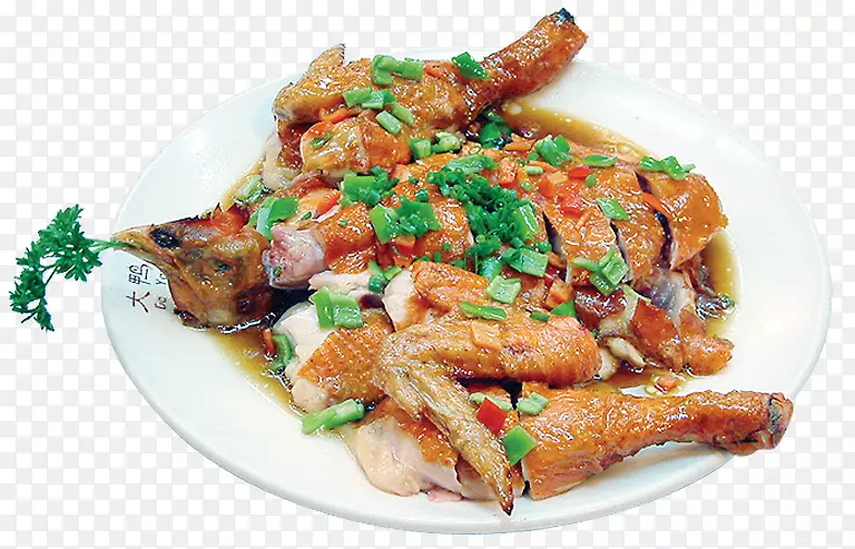水珠炸鸡什尼泽尔菜肴-美味的鸡肉尤林
