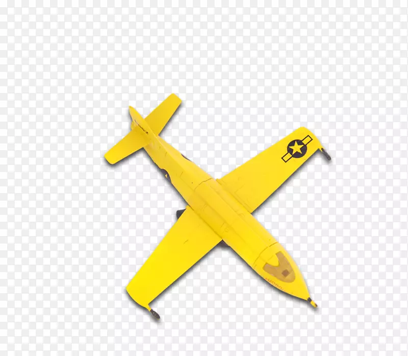 飞机黄色卡通-黄色模型飞机