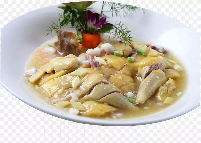 泰国咖喱小牛食谱-黄鸡汤