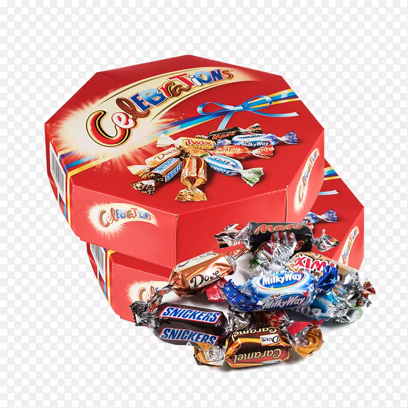 波旁火星巧克力糖果-两盒巧克力糖进口火星