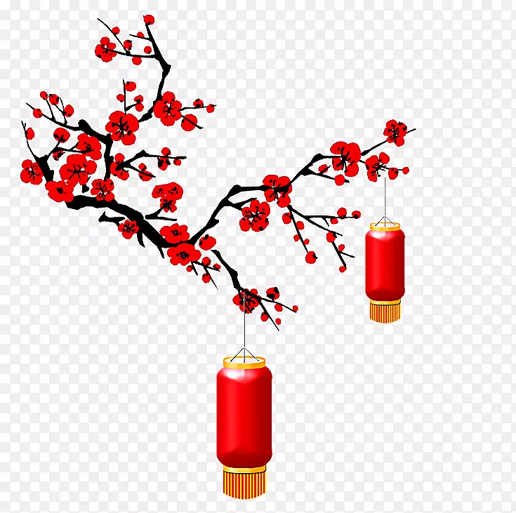 元宵梅花新年梅花
