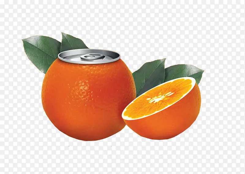 橙汁创意-橙色创意设计