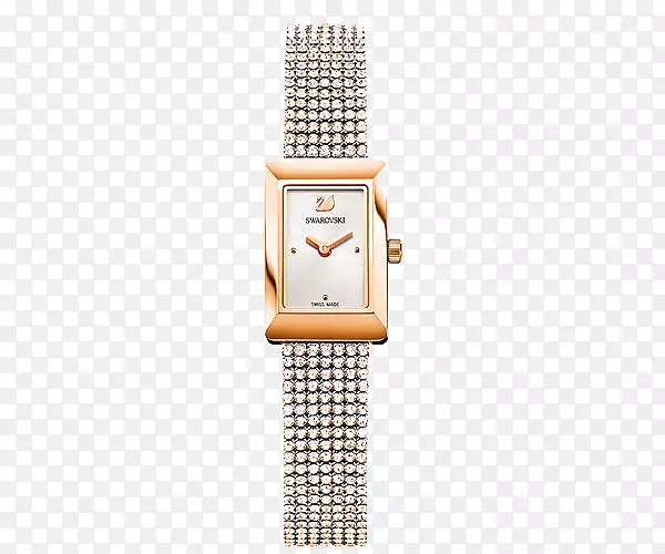 手表施华洛世奇银带珠宝.手用豪华手表
