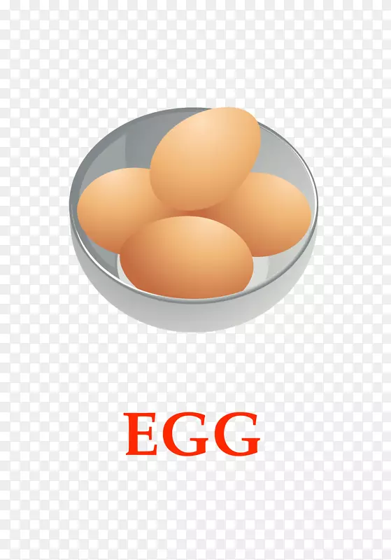 鸡蛋食品插图.英语教学鸡蛋食物插图