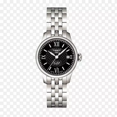 LeLocle Tissot自动表带.偏心时装钢手表