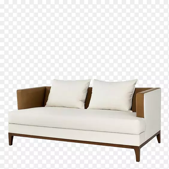 沙发家具，椅子，躺椅，长椅，室内装饰.白色盘子咖啡色沙发背面装饰