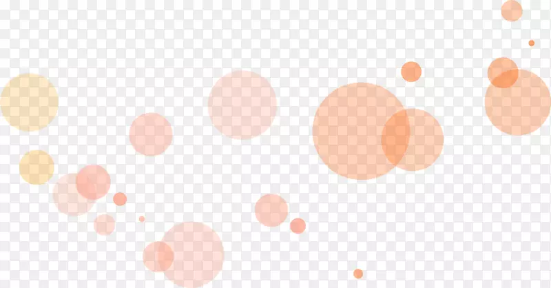 圆形壁纸-橙色简洁圆