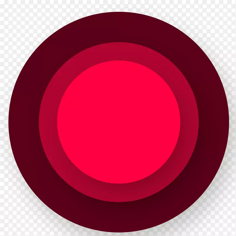红色下载-红色梯度圆创意