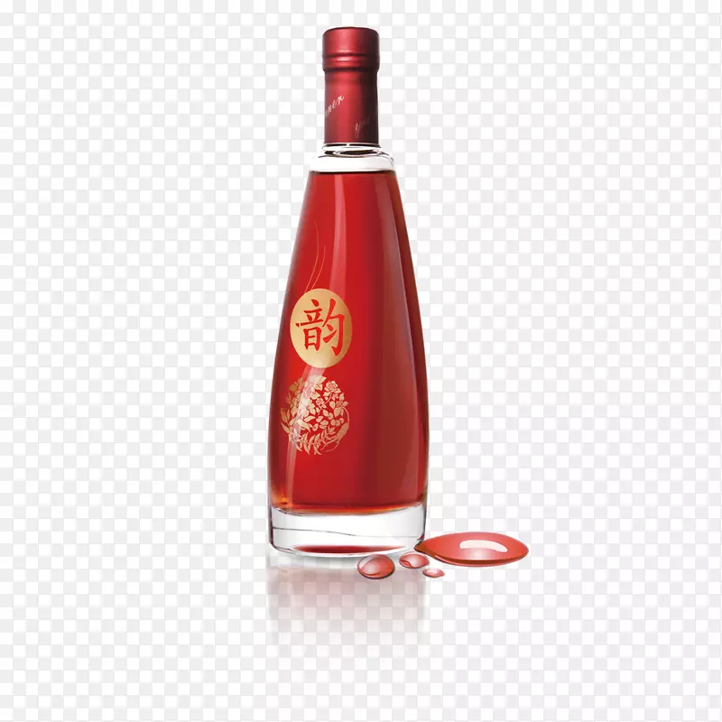 红酒蒸馏饮料鸡尾酒皮斯科Cointreau-红酒瓶