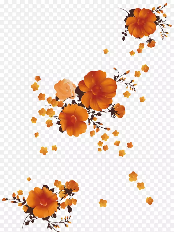 花卉图案设计图标-梅花
