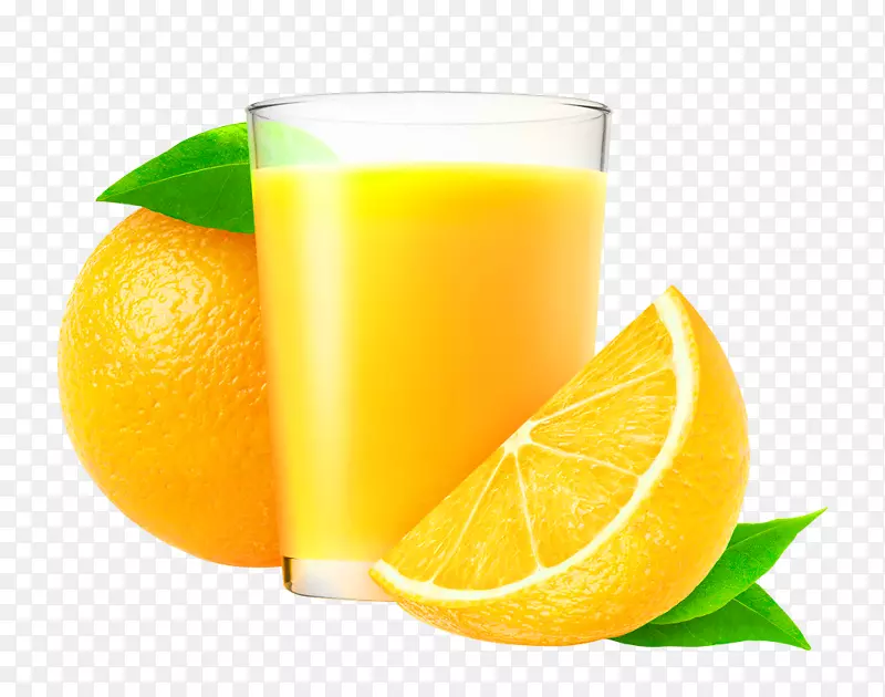 橙汁苹果汁剪贴画黄色简单果汁装饰图案