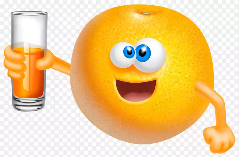 橙汁摄影浓缩-喝橙汁