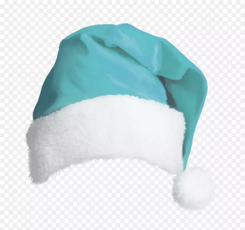 圣诞老人帽圣诞套装-蓝色圣诞帽
