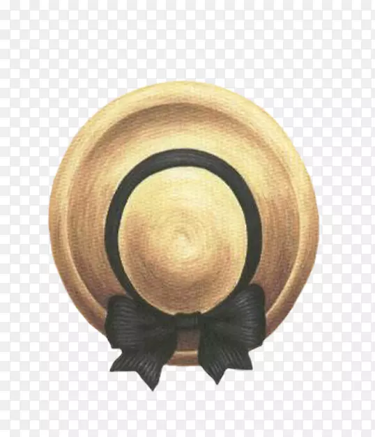 保龄球帽，黑色和黑色弓形帽