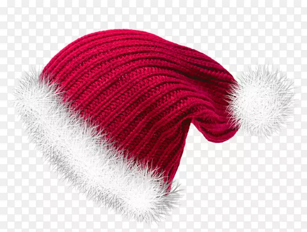帽子缝纫针免费编织圣诞帽