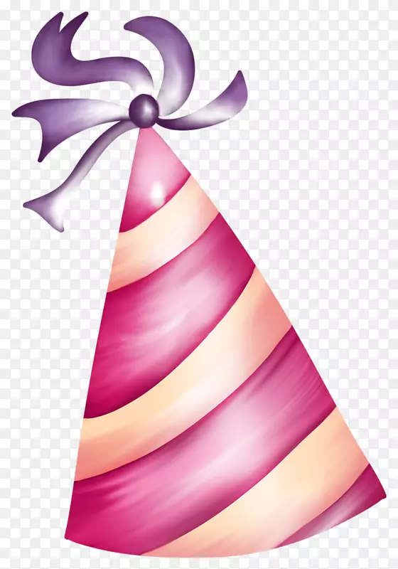 纸制生日蛋糕派对帽子夹子艺术节日帽
