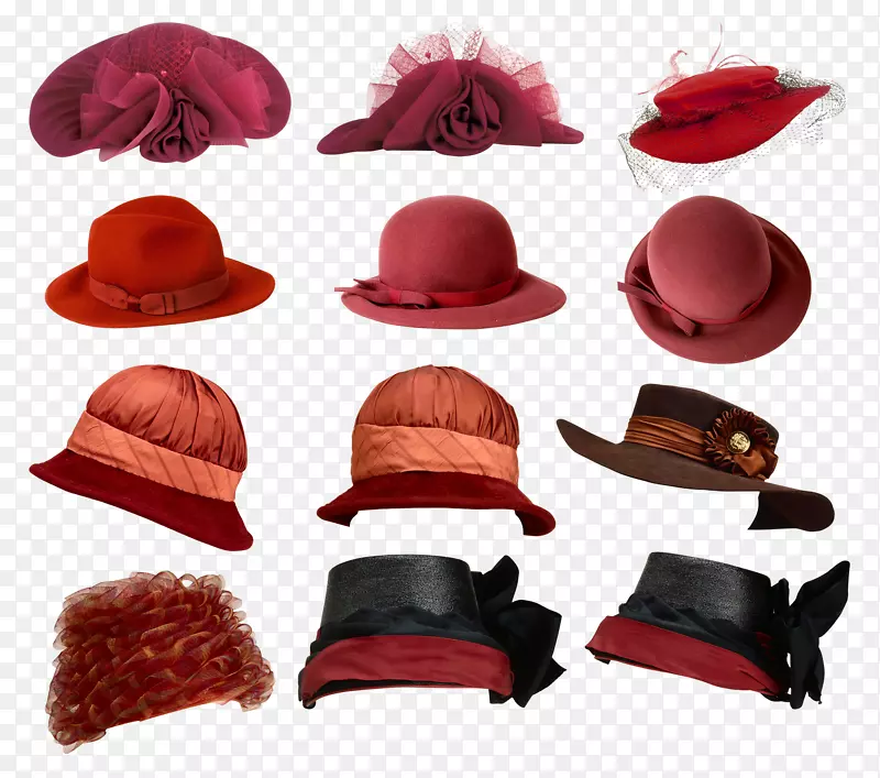 帽子软件剪辑艺术-ms。时装帽子收藏