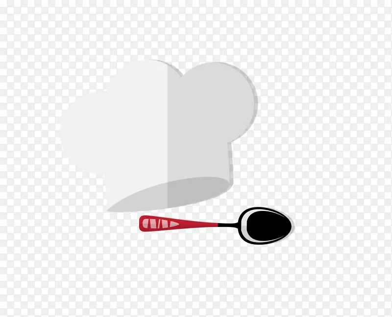 品牌标志角字体-材料卡通厨师帽