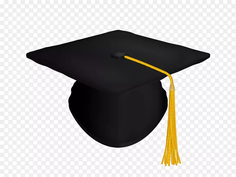 毕业典礼帽夹艺术-黑色帽子