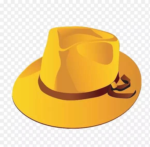 帽子软帽牛仔黄帽