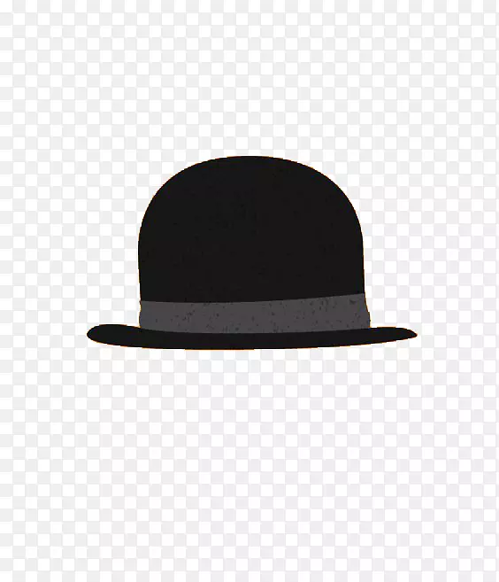 帽子摄影剪贴画.黑色帽子