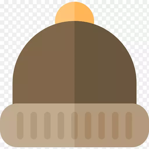 帽子棒球帽图标-冬季帽