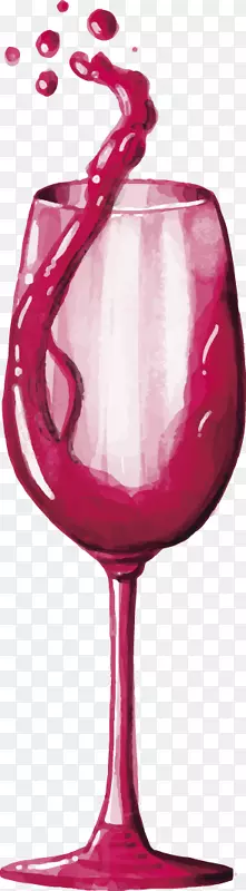 葡萄酒卡萨佩里尼普通葡萄藤酒店xc0la点菜-手工绘制的葡萄酒插图