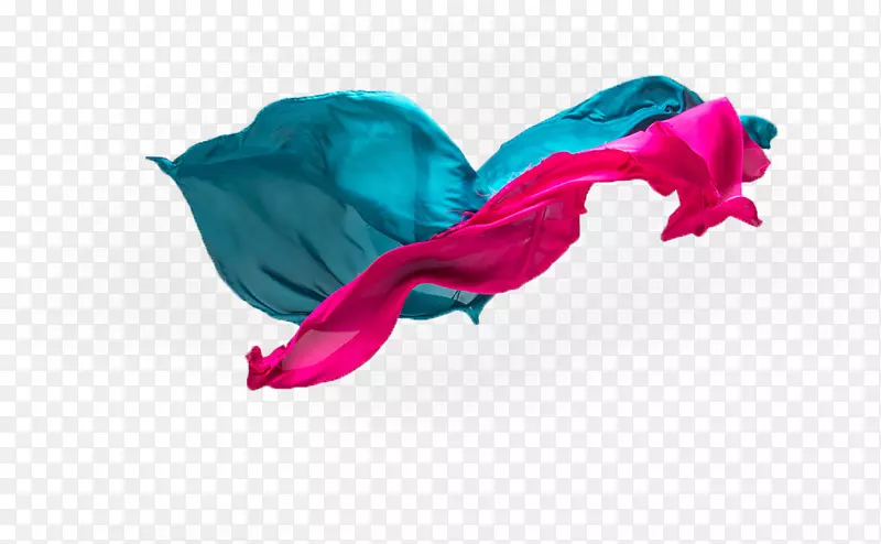 纺织色带摄影-飘浮在空中的美丽丝带