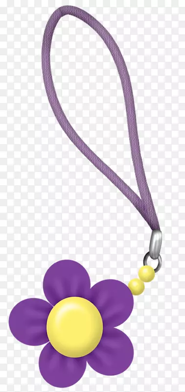 紫色丝带绳.紫色丝带