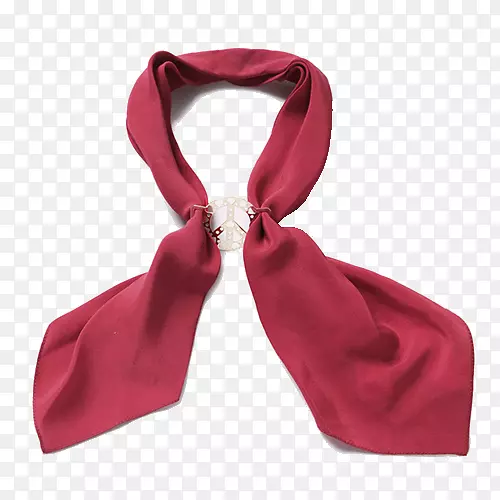 丝巾红丝带